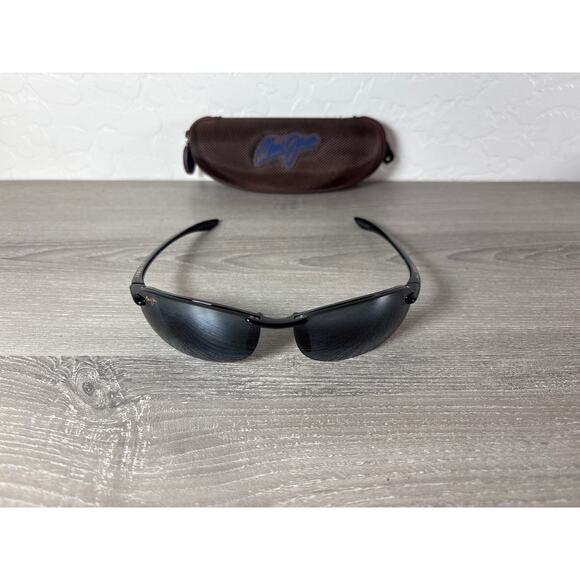 Maui Jim Makaha- MJ Sport- G-805-02 Sunglass Frames and Case- EUC - Picture 1 of 10